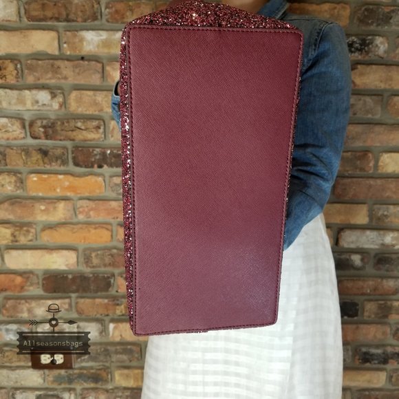 Kate spade PENNY greta court LARGE tote Cherry - Picture 9 of 9